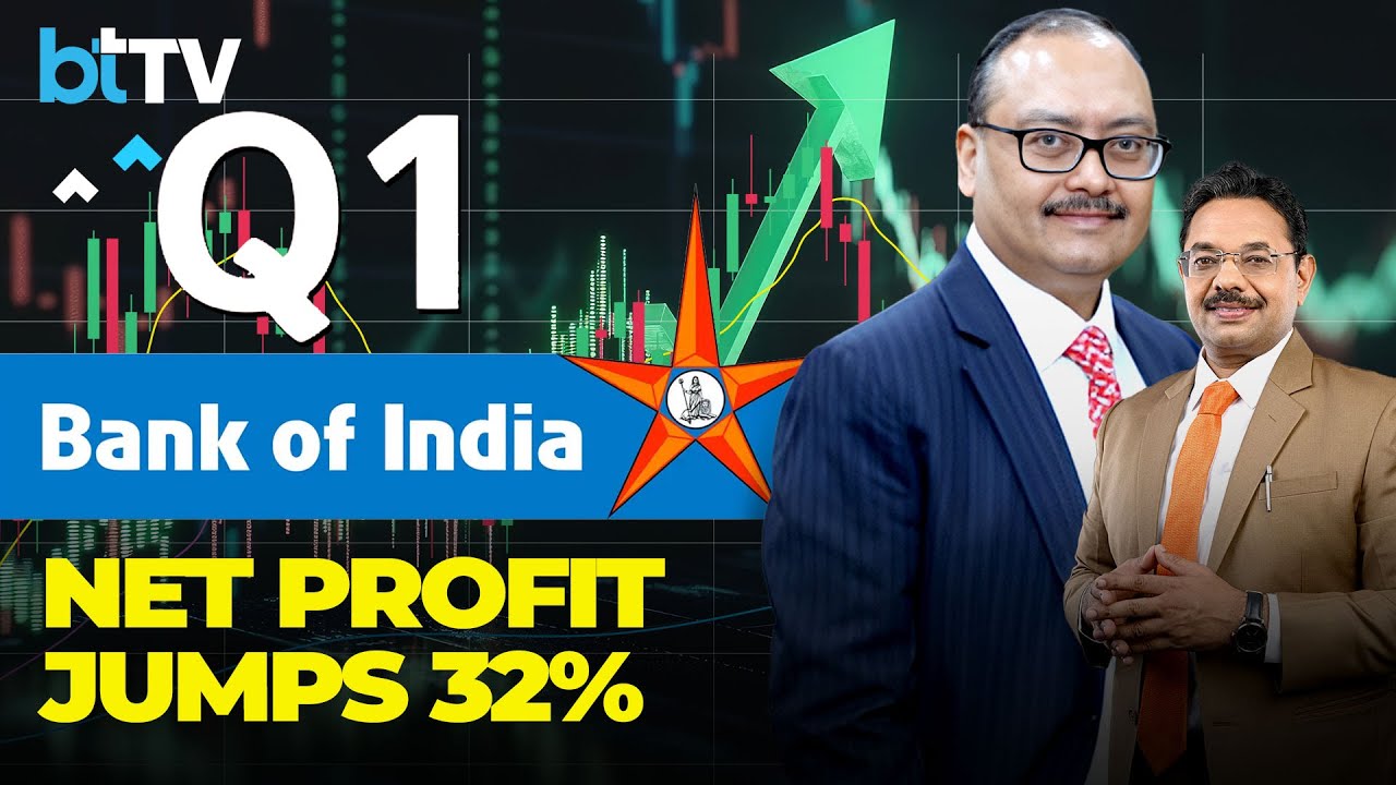 BOI Q1 Results: Profit Surges 32%, Stock Up 3% | CEO Rajneesh Karnatak On Strong Q1 & Outlook