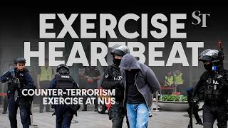 Exercise Heartbeat 2026 anti-terror exercise at NUS