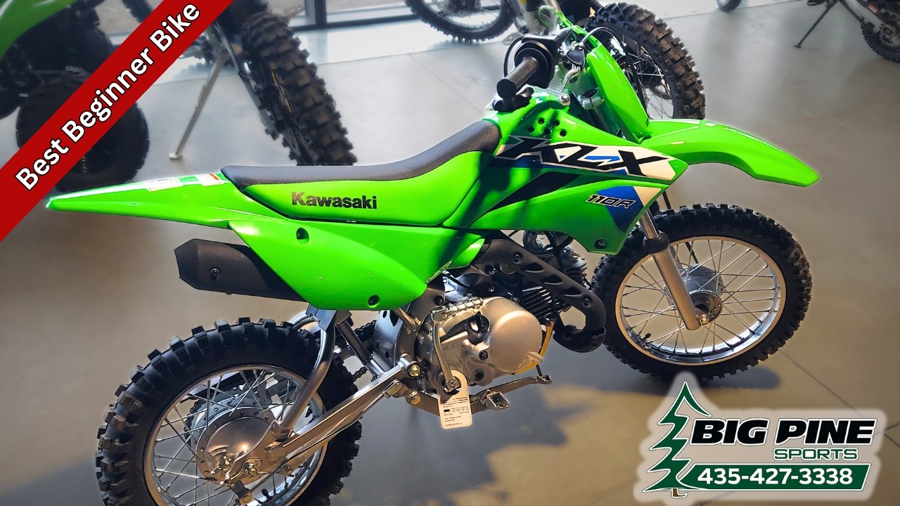 Kawasaki KLX110R Walk Around - Is This the Best Kids Dirt Bike