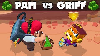 💲 Stonks PAM vs GRIFF 💲 1vs1 💲 Brawl Stars