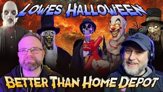 Lowes Halloween is Better Than Home Depot? - Middle Aged Men Talking About Halloween