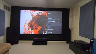 Epson LS800 Calibration Settings / Spectra Vantage UST ALR/CLR Screen #hometheater #cinema #diy #wow