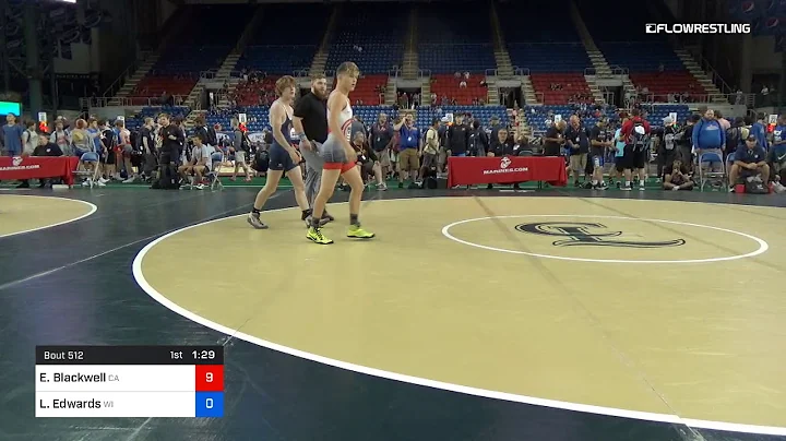 132 Lbs Cons 64 2 Eli Blackwell California Vs Loga...