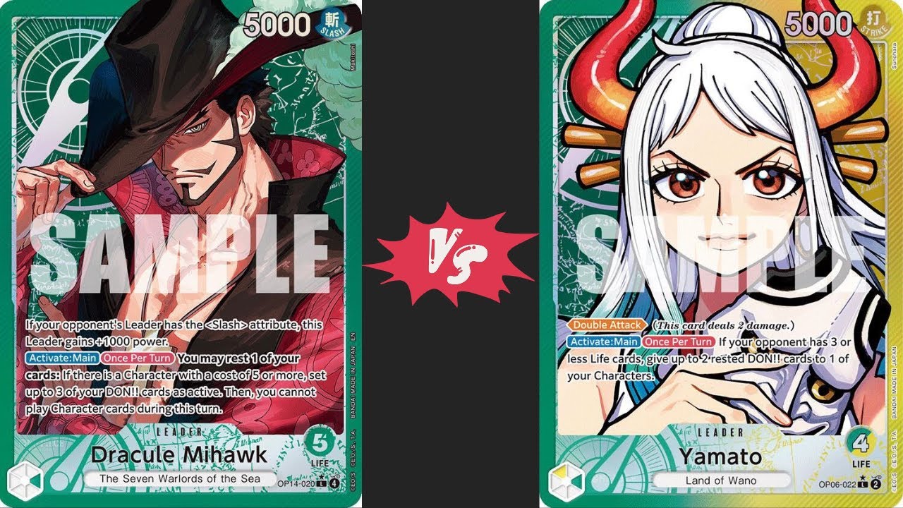 OP14/EB04 BAM Locals G Mihawk v GY Yamato Round 4