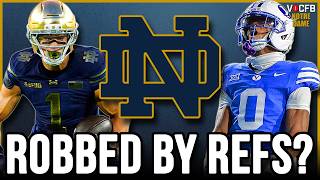 Did Refs Rob Notre Dame On Final Play vs BYU