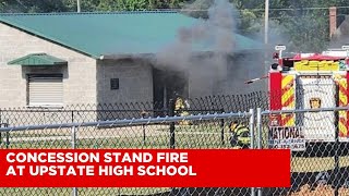 Concession Stand At Upstate High School Catches On Fire