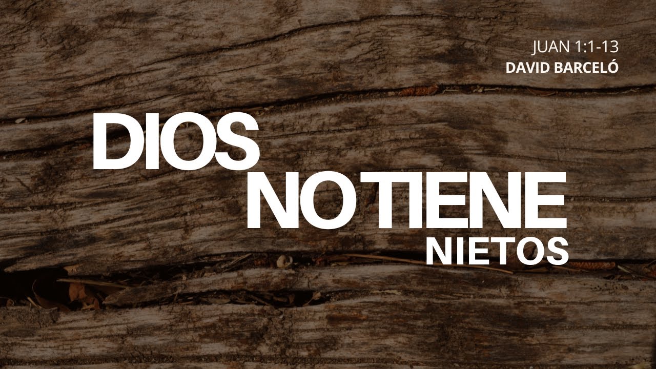 Dios no tiene nietos | David Barceló | Bautismo Ricard Cerni