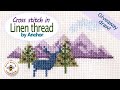 How to use Anchor linen hand embroidery threads for cross stitch