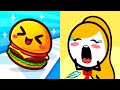 Food Run vs Save Her - Satisfying ASMR Gameplay Max Level