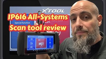 Xtool IP616 Review how to use IP616 OBD2 scanner dealer level diagnosis