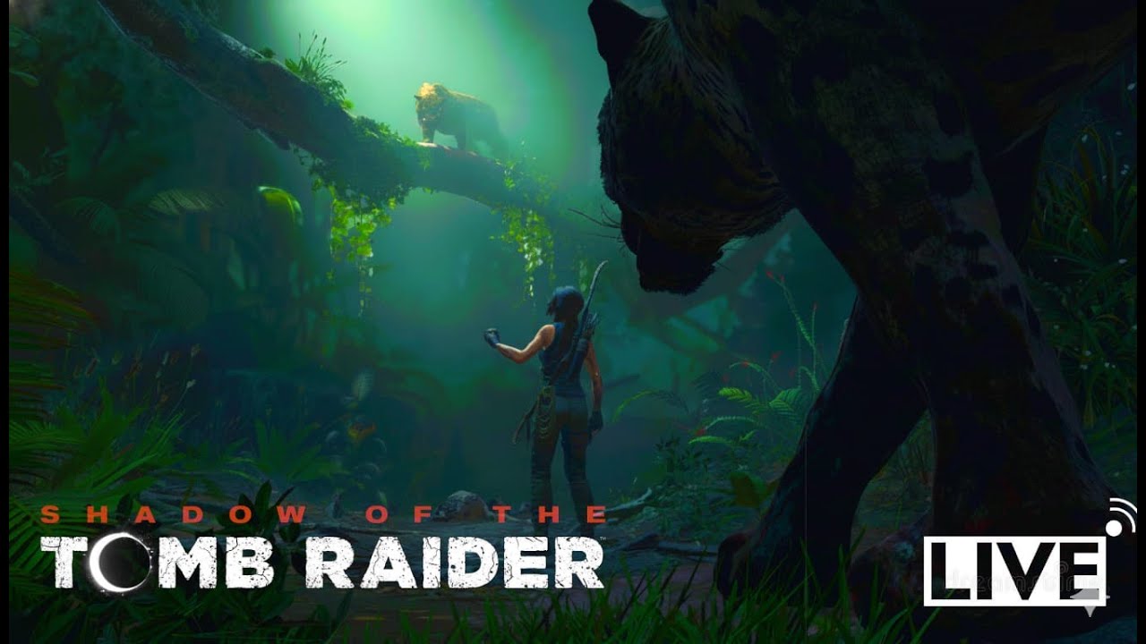 Shadow of the Tomb Raider Live Stream || Trying  100% game Completion on Steam ||