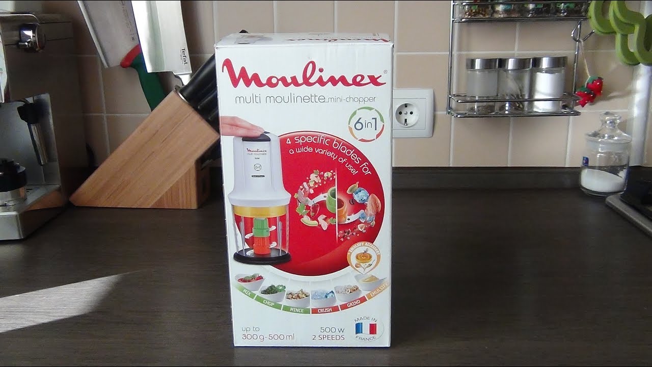 Moulinex - Mini hachoir MOULINEX AT723110 capacité 500ml - Hachoir