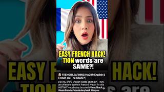 French Words With Tion In English And Tion In French Are Same