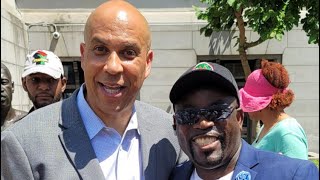 HIGHLIGHTS OF JUNETEENTH CELEBRATION IN NEWARK, NEW JERSEY. Juneteenth March & Call for Reparations