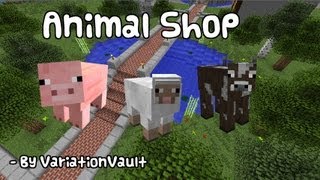Minecraft Bukkit Plugin - AnimalShop - Sawn Animals with signs - Charge for spawning mobs