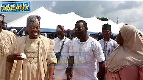 MOMENT THE ARRIVAL OF PASUMA,SALAWA ABENI STOLE THE SHOW@SAOTY-AREWA'S MOTHER'S 8TH DAY FIRDAU PRAYE