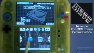 Theme For Nintendo 2Ds3Ds Sega Mega Drive Europe