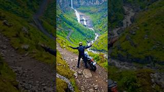 Finding Paradise: Epic Motorcycle Journey | Riding the Edge: Chasing Waterfalls on Two Wheels 🏍️💦