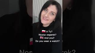 Polish Words Zegar, Zegarek
