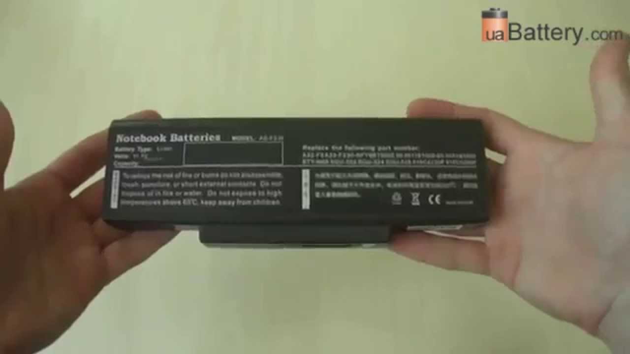 Батарея Asus AS-F3-H 7800mAhr Black