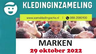 Kledingactie Mensen in Nood op Marken, zaterdag 29 oktober 2022