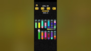 Map 351 Solution||Color Water Sort 3D!