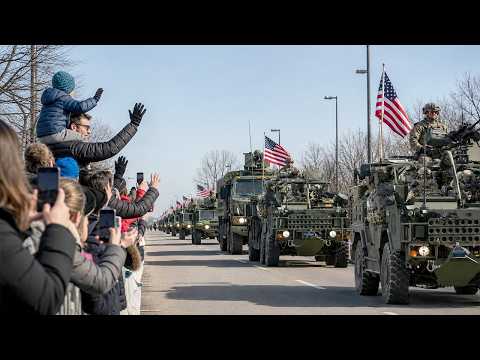 High Alert! U.S. & British Forces Launch Rapid NATO Border Mobilization in Lithuania