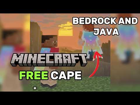 New Free Limited AURORA Minecraft Cape JAVA & BEDROCK, How to Get