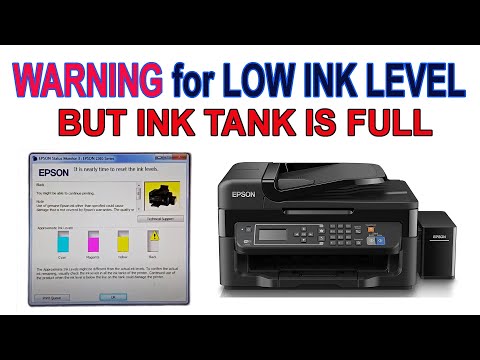 RESET INK LEVEL OF EPSON L565 PRINTER