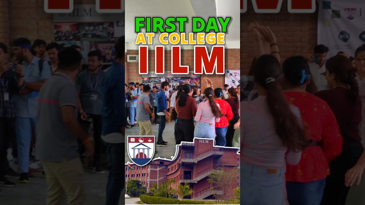 First Day At IILM University 💥| IILM University Mini Vlog | IILM University Review #iilm