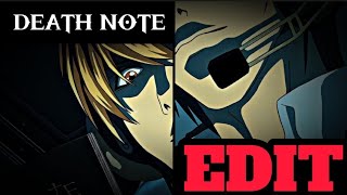 | DEATH NOTE EDIT | #edit #deathnote #deathnoteedit #fastestedit #capcut #shortvideo #edit #anime