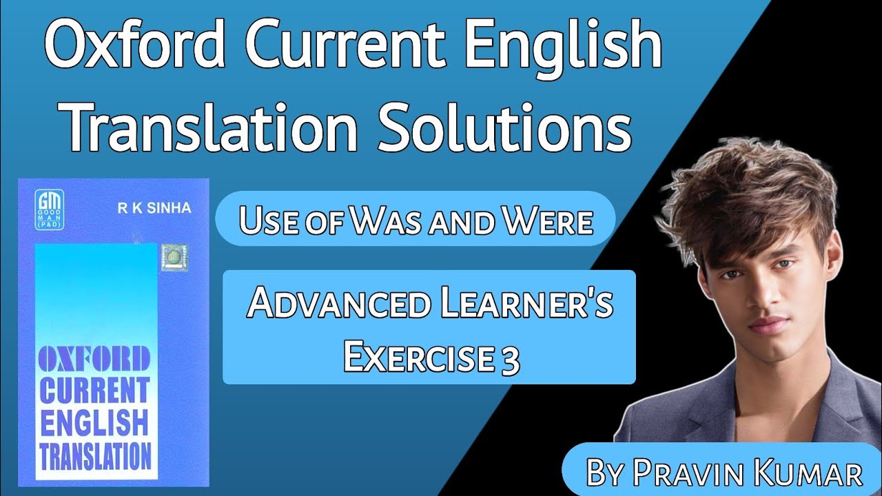 Advanced Learner's Exercise 3 solution | Oxford Current English ...