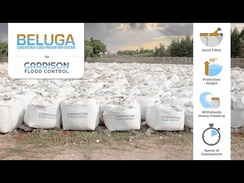 Beluga Sandbag Flood Barrier System