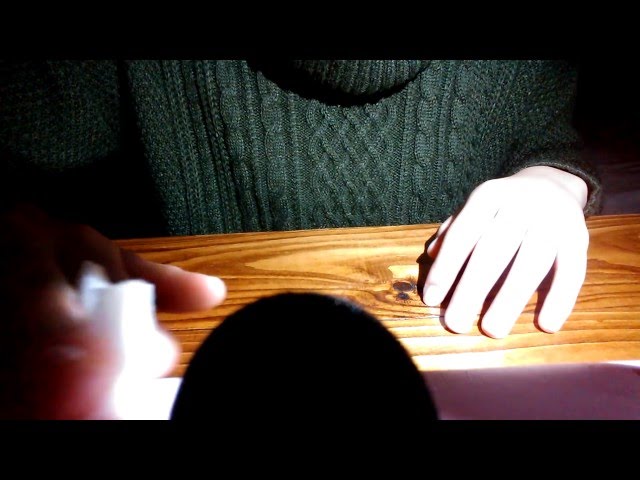 フェイスマッサージ(マットをペタペタ♪)☆ASMR・音フェチ☆