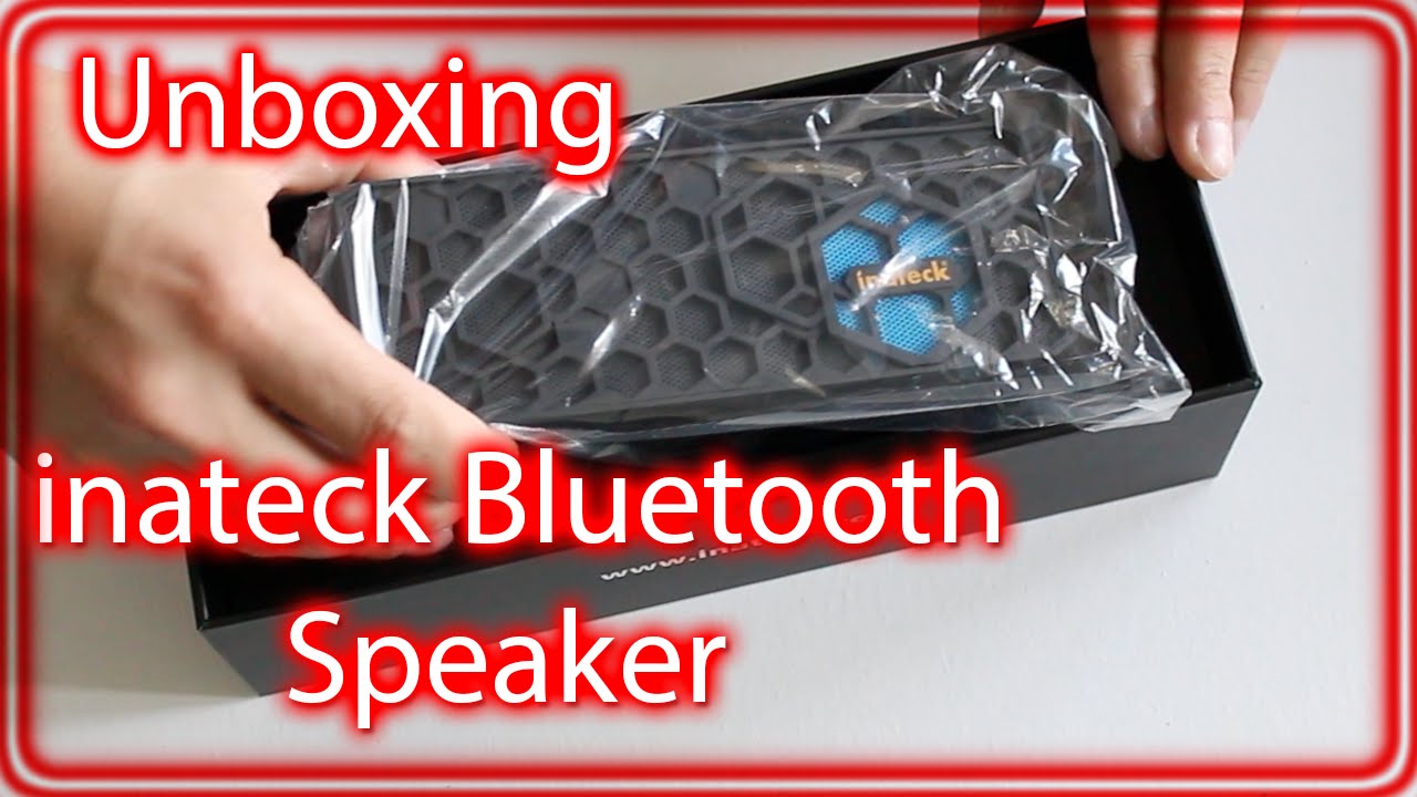 Unboxing inateck Bluetooth Speakers Wireless and Portable YouTube