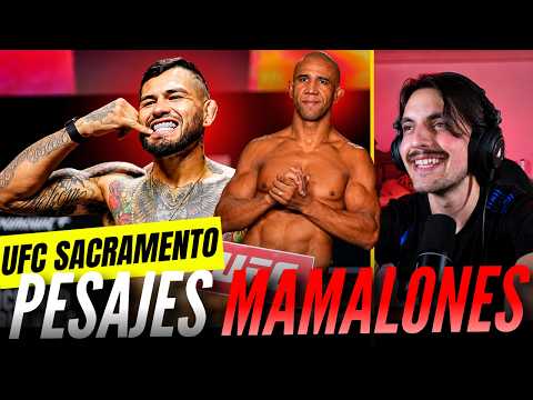 UFC Sacramento 🥵 FIRE WEIGH-INS 🥵 // HERNANDEZ VS RODRÍGUEZ