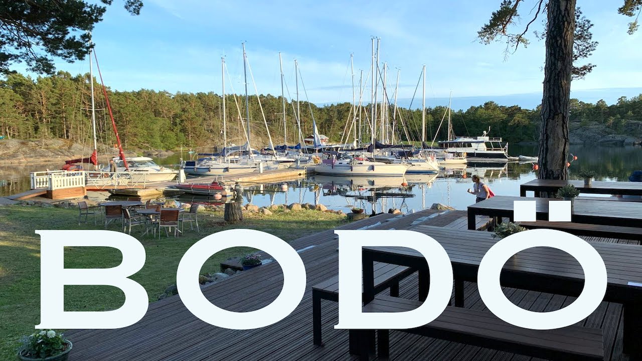 Bodön vierasvenesataman ensikosketus