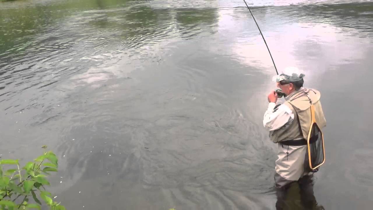 Marty fly fishing East Branch Delaware YouTube