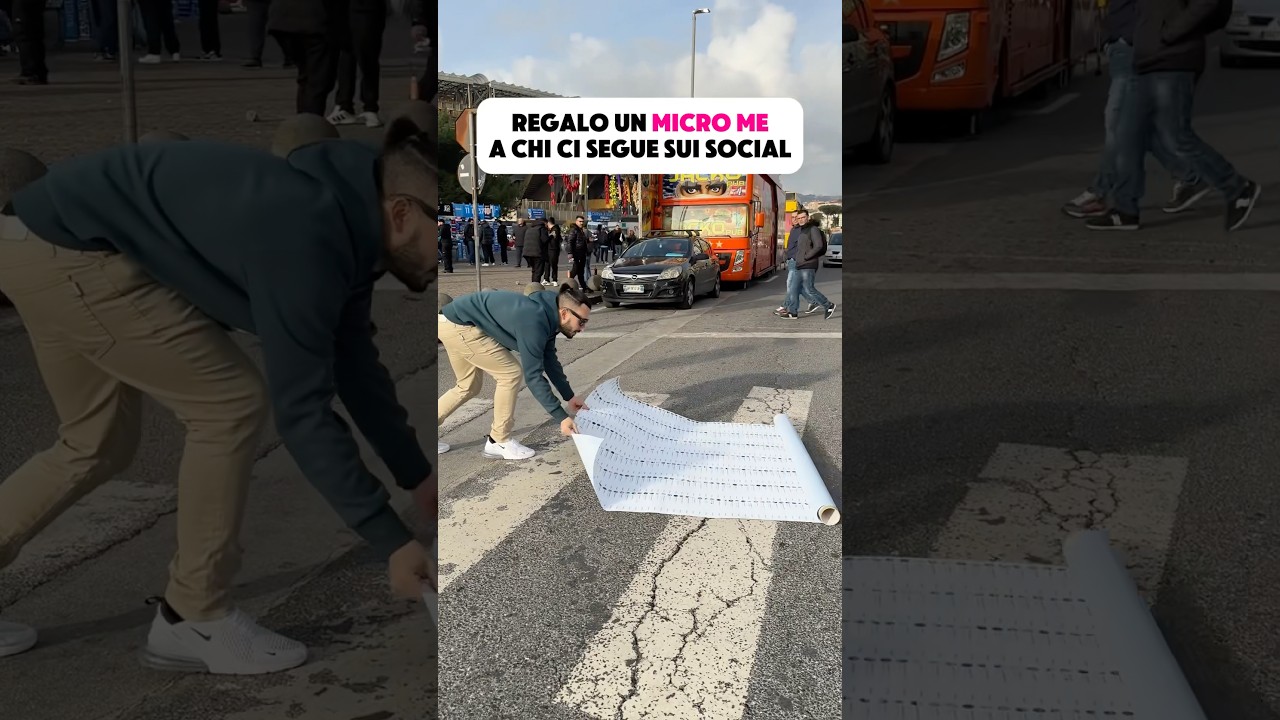 Regalo un Micro Me a chi ci segue sui social