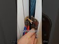 How to repair a hinge with loose screws #shorts #diy #handyman