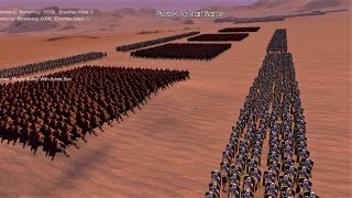 Spartans & Romans attack Medieval Army | Ultimate Epic Battle Simulator | UEBS screenshot 5