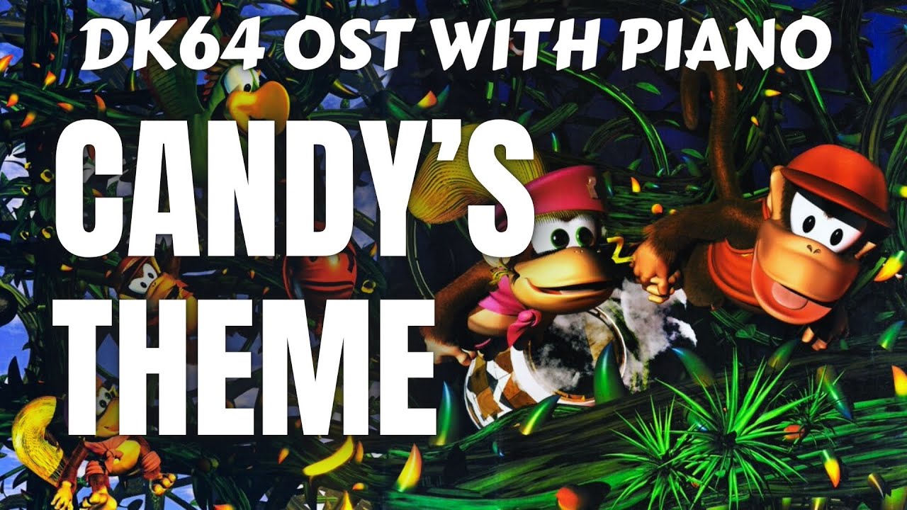 Candy's Theme /  Donkey Kong 64 OST with Piano - Burhan Erdemir