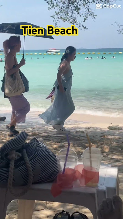 Tien Beach #pattaya Koh Larn island #beach Thailand