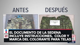 Militares deben teñir sus uniformes por política de austeridad de la 4T