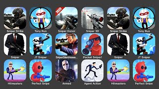 Sniper Strike, Tony Run, Sniper Honor, Sniper 3D, Sniper, JT Sniper, Sniper Silent Assassin... screenshot 3