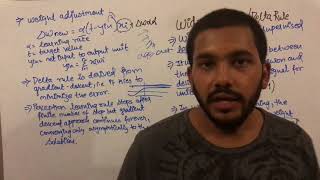 Soft Computing Lecture delta rule in hindi