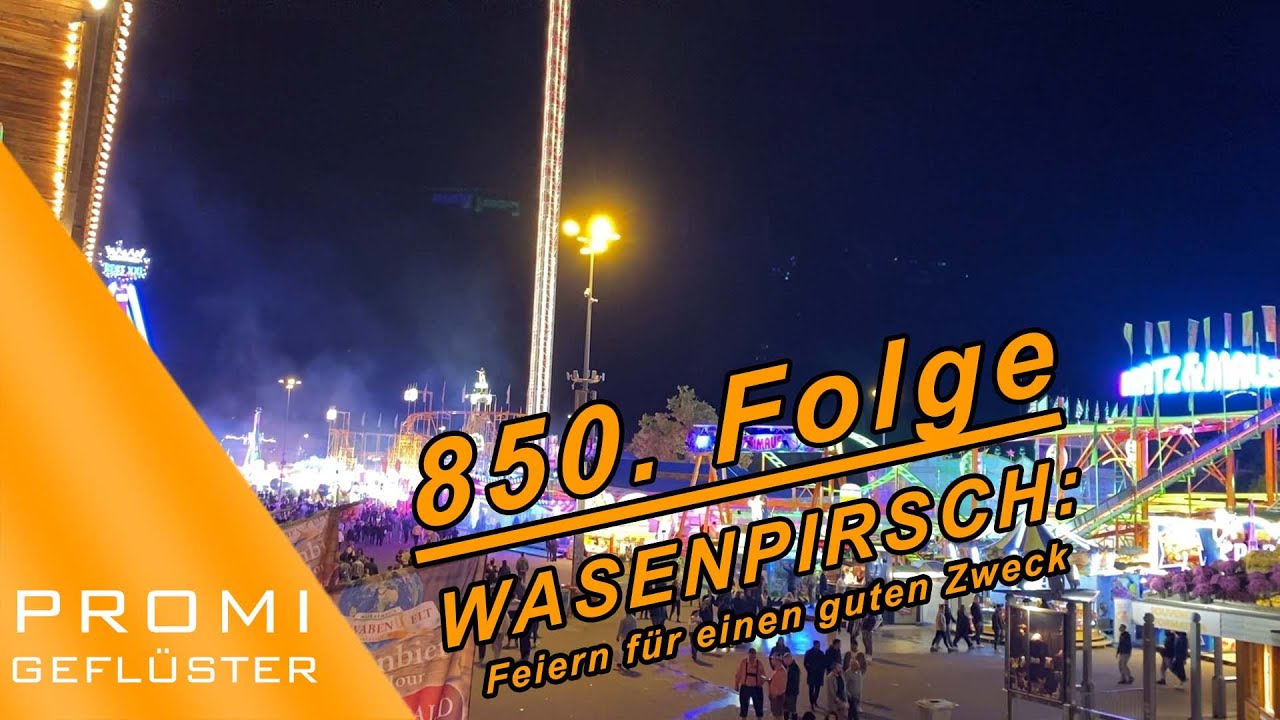 Promigeflüster 850 - Wasenpirsch, feiern für den guten Zweck - Monika Hirschle - Musical Aladdin