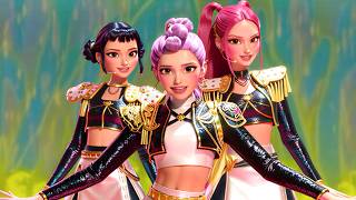 HUNTRIX - Golden Like the Sun | KPop Demon Hunters Song | Official Fan Music Video (FMV)