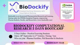 🔴 DAY 2 LIVE | Research Methodology, Pharma Modules & BioDockify Workflows