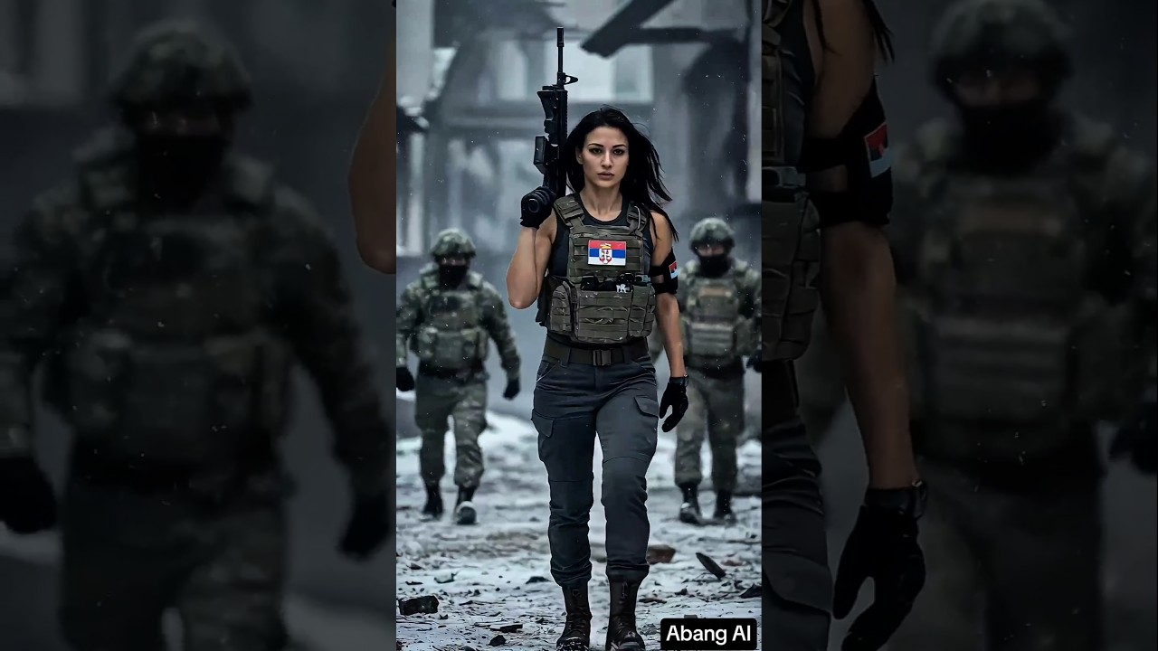 The world's elite female soldiers. 